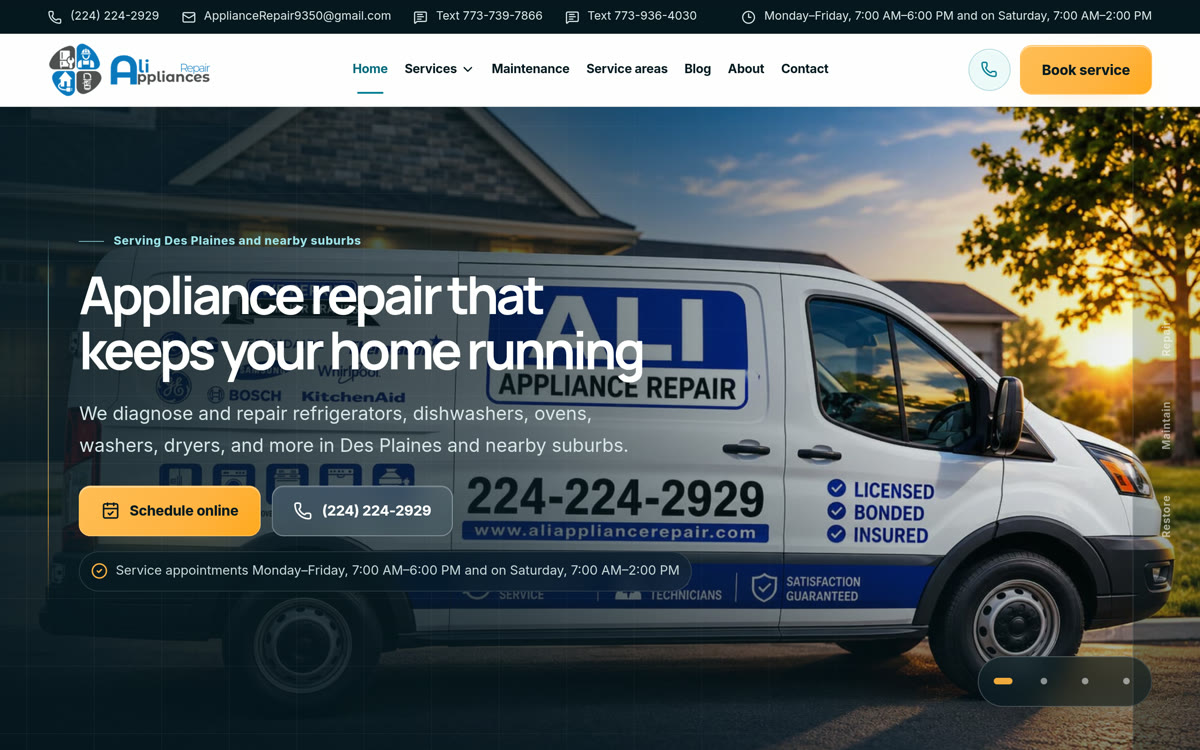 Ali Appliance Repair preview